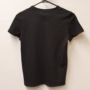 Madewell Premium Standard 01 The Vintage Shrunken Tee in Black Item NQ456